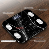 2021 USB Rechargeable Body Fat Scale Weight Scale Household Measuring Bluetooth