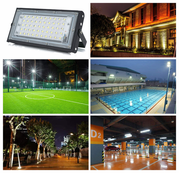 Best seller 50W Outdoor Flood Light IP65 Waterproof 100lm/w LED