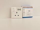 NEW 2021 Innovative -Very useful -13a 1 and 2 Gang Wall Outlet Sockets British Standard Wall Socket With USB Port Wall Switch And Socket